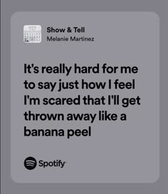 melanie martinez #melaniemartinez #k12 #spotify #lyrics K 12 Lyrics, Melanie Martinez Lyrics Aesthetic, Melanie Martinez Song Quotes, Spotify Lyrics Melanie Martinez, Portals Lyrics, Melanie Martinez Spotify Lyrics, Melanie Martinez Song Lyrics, Show And Tell Melanie Martinez, Aesthetic Music Lyrics