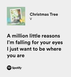 BTS V V Christmas Tree Wallpaper, Pinterest Lyrics, Christmas Tree Lyrics, Christmas Tree Song, Christmas Tree V, V Christmas, Christmas Bts, Romantic Lyrics, Crismas Tree