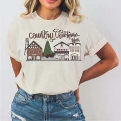 Merry Christmas Png, Christmas Vibes, Dtg Printing, Country Christmas, Christmas Png, Retro Christmas, Christmas Design, Perfect Shirt, Cool Shirts