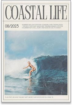 a man riding a wave on top of a surfboard in front of a sky background