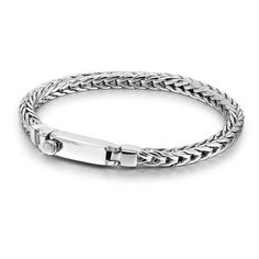 PRICES MAY VARY. AN IMMEDIATE ENTRY TO A STANDARD OF CLASS AND ELEGANCE: Handmade Made 925 Sterling Silver Miami Square Mesh Link Chain Byzantine Bracelet for Men & Women. perfect shine. A SENSATIONAL SHINE WITH ROCK SOLID DURABILITY- A Life Time Vibrant Shine. Solid Heavy Duty Links that Will Never Bend Out Of Shape. Meant for daily wear, Modern with both casual and formal outfits, solo for an everyday polished look or stack with other chains for a fashion statement to Increase Elegance in Your Elegant Silver Braided Bracelet With Stainless Steel Clasp, Classic Silver Braided Bracelets With Stainless Steel Clasp, Silver Classic Braided Bracelet With Stainless Steel Clasp, Classic Silver Name Bracelet With Bracelet Strap, Classic Silver Name Bracelet With Strap, Byzantine Bracelet, Style Rock, Cuff Jewelry