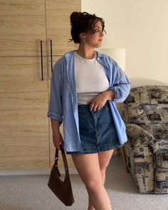 Midsize Everyday Outfits, Spring Summer Outfits Midsize, Summer Outfit Ideas Midsize, Outfits For Midsize Women Summer, Short Midsize Fashion, Midsize European Summer Outfits, Outfit Ideas Size 12, Spring Outfits 2024 Midsize, Fashion Midsize Women