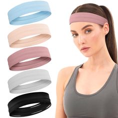 PRICES MAY VARY. 【Sweat Absorption】The headband efficiently pulls sweat away and rapidly evaporates it, keeping your head cool and comfortable. It minimizes sweat interference during intense workouts, allowing you to focus on every challenge unhindered. 【Perfect Adaption】The hair band designed with a unique elastic band and silicone non-slip strip, it guarantees a snug fit across various head sizes. Whether sprinting, jumping, or flipping, it stays in place, offering you unrestricted freedom of Workout Headbands, Running Headbands, Workout Headband, Head Bands, Workout Running, Intense Workout, Headbands For Women, Freedom Of Movement, Hair Band