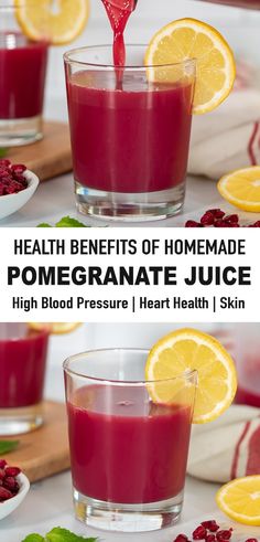 the health benefits of homemade pomegranate juice high blood pressure heart health skin