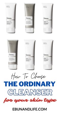 This post will help you determine which of The Ordinary Cleansers suits your dry, oily or combination skin type and needs. The Ordinary Cleanser, Cerave Cleanser, Morning Cleanser, Salicylic Acid Cleanser, Combination Skin Type