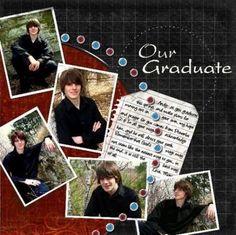 a collage of photos with the words our graduate