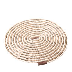 a round rope on a white background