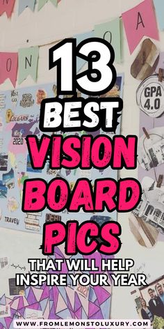 the words 13 best vision board pics that will help inspire your year