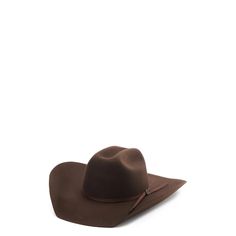 Cavender's 2X Ranch Collection Dark Brown Wool Felt Cowboy Hat | Cavender's Felt Cowboy Hat, Felt Cowboy Hats, Rugged Style, Hat Band, The Ranch, Cowboy Hat, So Proud, Hat Making, Wool Felt