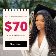 Up To $70 Off With Code: Graduate! #grad #graduate #graduation #senioryear #seniorpictures #seniors #hairstyles #wig #hdlace #curlywigs #straightwigs #wavyhairwig #shortwig #longwig #wighairstyles #gingerwig #blondewig #brownwig #coloredwig #blackwig #ad #affiliatelink Hairstyles Wig, Alopecia Hairstyles, Black Red Hair, Type 4 Hair, Hair Stores, Hair Weaves, Colored Wigs, Curly Hair With Bangs, Brunette To Blonde