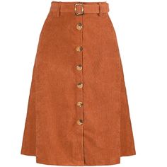 Indulge in a perfect blend of comfort and style with this ribbed corduroy A-line skirt. The high-fitted waist and slightly flared hem add a touch of elegance to the skirt, while the matching waist tie accentuates your curves, creating a flattering silhouette. The elastic waist and belted detail make it comfortable to wear all day long. This versatile skirt is suitable for any occasion, be it a party, a day out shopping, or a day at the office. The midi length adds a touch of sophistication to th Corduroy Midi Skirt, Oc Character, Italy Outfits, Skirts Midi High Waisted, Corduroy Fabric, Suede Skirt, Midi Length Skirts, Corduroy Skirt, Fall Skirts