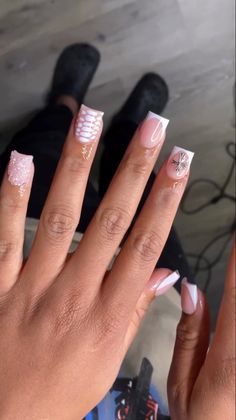 Acrylic Toe Nails, Hard Nails, Colored Acrylic Nails, Girly Acrylic Nails, Work Nails, French Tip Acrylic Nails, French Acrylic Nails, Short Square Acrylic Nails, Long Acrylic Nails Coffin