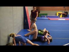 Bridge, Kickovers, and Handstand Bridges - YouTube Tuck Drills, Cheer Conditioning, Horse Bed, Gymnastics Conditioning