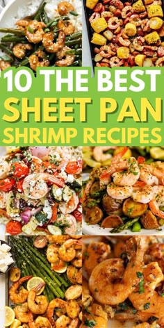 the best sheet pan shrimp recipes