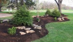 the landscaping is done and ready to be used