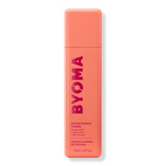 Brightening Toner - BYOMA | Ulta Beauty Byoma Skincare Toner, Byoma Brightening Toner, Bioma Toner, Ulta Shopping, Byoma Skincare, Checker Background, Deep Clean Pores, Face Brightening, Sephora Skin Care