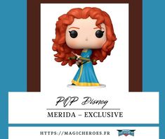 the little mermaid from disney's merida - exclusive pop vinyl figure