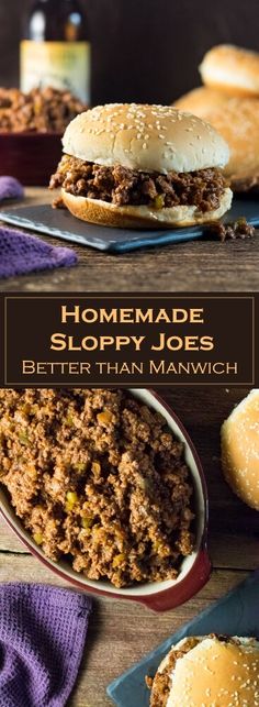 homemade sloppy joes better than manwich