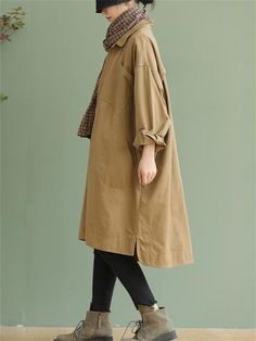 Description Product ID: TP2032688Material: Cotton, PolyesterPattern: Solid ColorSleeve: Long SleeveClosure Type: ButtonSeason: Spring, Autumn, WinterStyle: Casual, Fashion, SimpleOccasion: Daily, Vacation, Street Package included: 1* JacketSize Chart (Asian Size):Please allow 1-3 cm measured error. TagSize Chest Shoulder Front Length Back Length cm | inch cm | inch cm | inch cm | inch L 144cm | 56.6'' 37-41cm | 14.5''-16.1'' 96cm | 37.7'' 104cm | 40.9'' XL 150cm | 59.0'' 38-42cm | 14.9''-16.5'' Peterpan Collar, Fur Sliders, High Design, Glad Rags, Neue Outfits, Leather Flat Shoes, Comfortable Room, Higher Design, Patchwork Dress