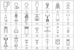 an image of different types of valves and fittings on a sheet with instructions for each type