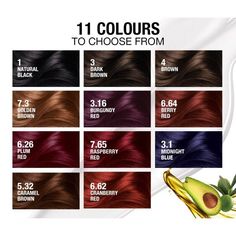 Trendy Hair Dye Ideas, Garnier Hair Color Brown, Trendy Hair Dye, Garnier Hair Dye, Hair Color Vibrant, Purple Brown Hair, Pelo Chocolate