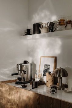 Kaffe Station, Coffee Area, Home Coffee Stations, Coffee Bars In Kitchen, Home Coffee