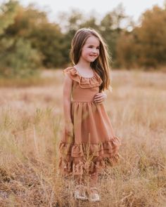 Nellie Ruffle Maxi Dress - Mocha - Charlie Rae - 12-18 Months - Baby & Toddler Dresses - Bailey's Blossoms Boho Photoshoot, Mommy And Me Dresses, Ruffle Maxi Dress, Cascading Ruffles, Mocha Color, One Year Old, Ruffled Maxi Dress, Style And Grace, Swimsuit Cover