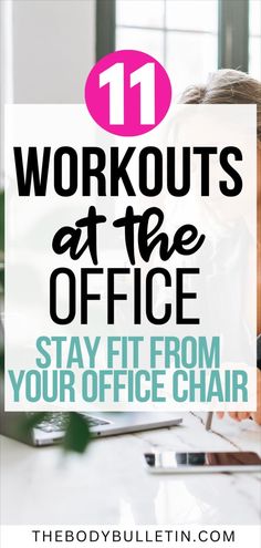 Person sitting at their desk at work, showcasing how to do workouts at the office, including quick desk workouts and easy exercise at your desk moves. Exercise At Your Desk, Desk Workout, Office Exercise, Desk Job