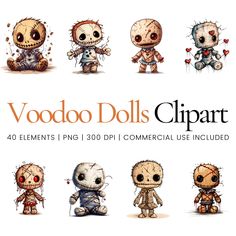 the voodoo dolls clipart is available for free to use on your computer or mobile device