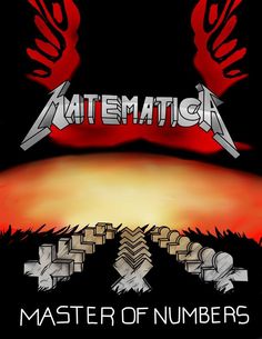 the cover art for an upcoming album, titled'altermatch master of numbers '