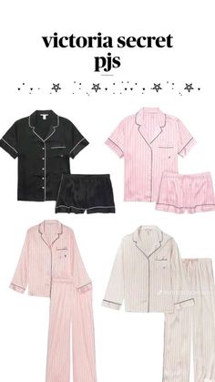 Victoria Secret Pjs, Victoria's Secret Aesthetic, Vs Pajamas, Pajamas Aesthetic, Girly Christmas Gifts, Pijamas Women, The Best Aesthetic, Girly Christmas, School Homework