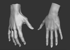 an image of two hands that are facing each other with their fingers extended and one hand reaching out