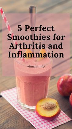 5 Smoothies for Arthritis and Inflammation to Try Inflammation Smoothie, Low Inflammation Diet, Smothie Recipes, Inflammation Diet Recipes, Healing Smoothie, Inflammation Remedies, Fat Burner Smoothie, Anti Inflammation Recipes, Inflammation Diet