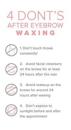 Brow Wax Aftercare, Salon Wax Station Ideas, Pre Waxing Tips, Wax Station Ideas, Waxing Face, Lycon Wax, After Wax Care