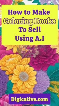 A complete guide on How to make coloring books to sell using A.I tool i.e Leonardo.Ai. Making Coloring Books To Sell, Diy Coloring Book, Things To Sell On Etsy, Diy Coloring Books, Earn Extra Money Online, Work From Home Companies, Earn Money Online Fast, Legit Work From Home, Extra Money Online