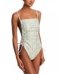 Capittana - Irene Lemon Flowers One-Piece Swimsuit Lemon Flowers, Women Swimsuits, One Piece Swimsuit, Tankini, Lemon, Pick Up, In Store, Buy Online, Swimming