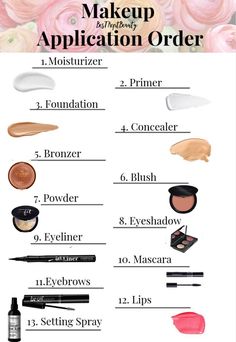 Makeup Application Order, Haut Routine, Natural Hair Treatments, Beauty Make-up, Morning Smoothie, Natural Moisturizer, Brittle Hair, Roots Hair, Makeup Application