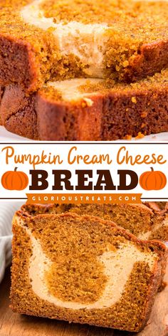 This Pumpkin Cream Cheese Bread is the perfect way to enjoy the cozy flavors of fall! Moist, spiced pumpkin bread meets a rich, creamy layer of sweetened cream cheese, creating a deliciously decadent treat that’s ideal for breakfast, dessert, or an afternoon snack. Spiced Pumpkin Bread, Sweet Pumpkin Recipes, Pumpkin Cream Cheese Bread, Easy Pumpkin Dessert, Cream Cheese Bread, Pumpkin Cream Cheese, Pumpkin Recipes Easy, Brunch Bread