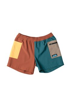 Leilani – KAVU.com Summer Outdoor Shorts, Hiking Outfit Colorful, Functional Hiking Shorts, Cotton Hiking Shorts, Green Hiking Shorts, Board Shorts Men's, Color Block Shorts, Granola Gorl Summer, Hiking Shorts