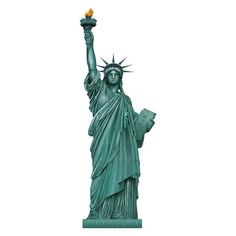 Statue Of Liberty Jointed Cutout | PartyGlowz Party City Decorations, Decor Photobooth, Liberty Statue, Usa Party, Liberty New York, Patriotic Wall, Liberty Island, Pink Cadillac, Lady Liberty