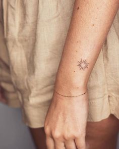 Sun Tattoos | Tattoofilter Tiny Sun Tattoo, Simple Sun Tattoo, Tattoo Sonne, Sunshine Tattoo, Sun Tattoo Designs, Sun Tattoos, Wrist Tattoos For Women, Modern Tattoos, Discreet Tattoos