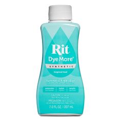 a bottle of rit dye more synthetic