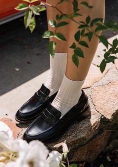 These classically ribbed, perfect height socks are made of a breathable cotton blend yarn. They will pair with any shoe, sandals, sneakers, mules, clogs, boots, and become your go to sock! One size fits most Fabric: 80% Cotton, 18% poly, 2% spandex Machine wash Made in South Korea Socks With Flats, Loafer Socks Women, Classic Winter Socks, Loafer Socks, Comfortable Classic Socks, Mary Jane’s With Socks, Iconic Socks, Prism Boutique, Glitter Socks