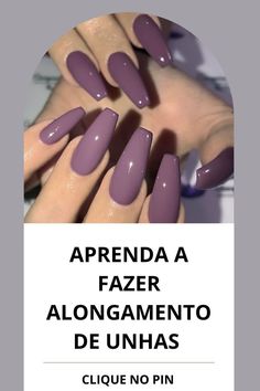 Aprenda a fazer unhas em gel do zero e ganhe uma RENDA EXTRA todos os dias. CLIQUE NO PIN! unhas em gel / alongamento de unhas / unhas / manicure / unhas de gel / unhas bonitas / unhas chiques / unhas decoradas / alongamento de unhas de fibra de vidro / renda extra em casa / alongamento de unhas decoradas Nail Extensions, Nail Designer, Your Story, Stretching, Manicure, Make It Yourself, Square