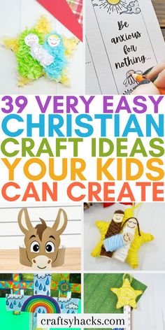 different crafts and activities for kids to make