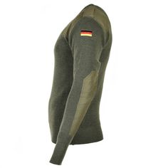 Original German army pullover olive green Reinforced elbows and shoulders, epaulettes on each shoulder Warm, durable and comfortable Material: 80% wool, 20% polyacrylic Patches: 65 % polyester, 35 % cotton Condition: NEW STANDARD SHIPPING Orders are shipping between 1-2 business days after payment has been received. Parcel tracking is only available on the UPGRADED STANDARD SHIPPING METHOD' at checkout, the 'standard shipping' option will mean the package is untrackable and may take longer than Olive Sweater, Camo Dress, Mens Pullover, Pullover Sweater Men, Military Combat, Sweater Wool, German Army, Jacket Parka, Green Olive