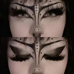 Gothic Eye Makeup, Tinted Brow Gel, Trad Goth