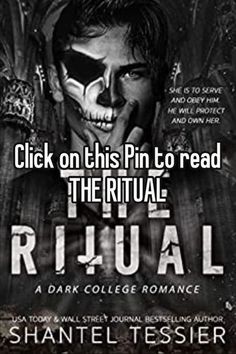 the cover for ritual by shantel tester, with text reading click on this pin to read the ritual ritual