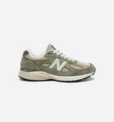 New Balance U990GT4 Made in USA 990v4 Mens Lifestyle Shoe - Olive – ShopNiceKicks.com Veja Sneakers, Adidas Spezial, Best Running Shoes, Adidas Campus, Mens Lifestyle, Nike Air Max Plus, Buy Buy, Women Outfits, Nike Cortez