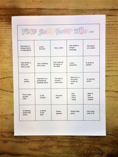 Children's Church Icebreaker Game - Children's Ministry Deals Kids Ministry Games, Teen Bible Study, Childrens Ministry Deals, Childrens Ministry Curriculum, Church Games, Church Inspiration, Ice Breaker Games, Youth Room, Ministry Ideas